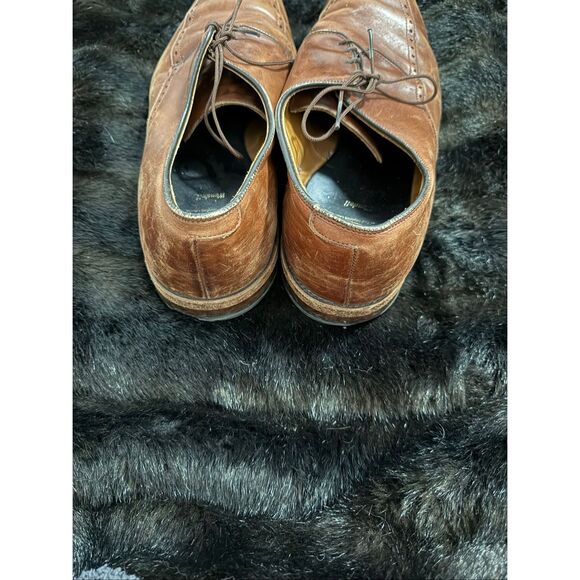 Allen Edmonds Wendell Oxford Leather Brown Mens Size 14 eee 3e Dress Shoes 5758 main image 4